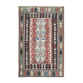 Vintage Turkish Anatolian Kilim Rug 4'8'' x 7'3''