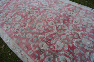Vintage Oushak Rug 5'1'' x 9'1''