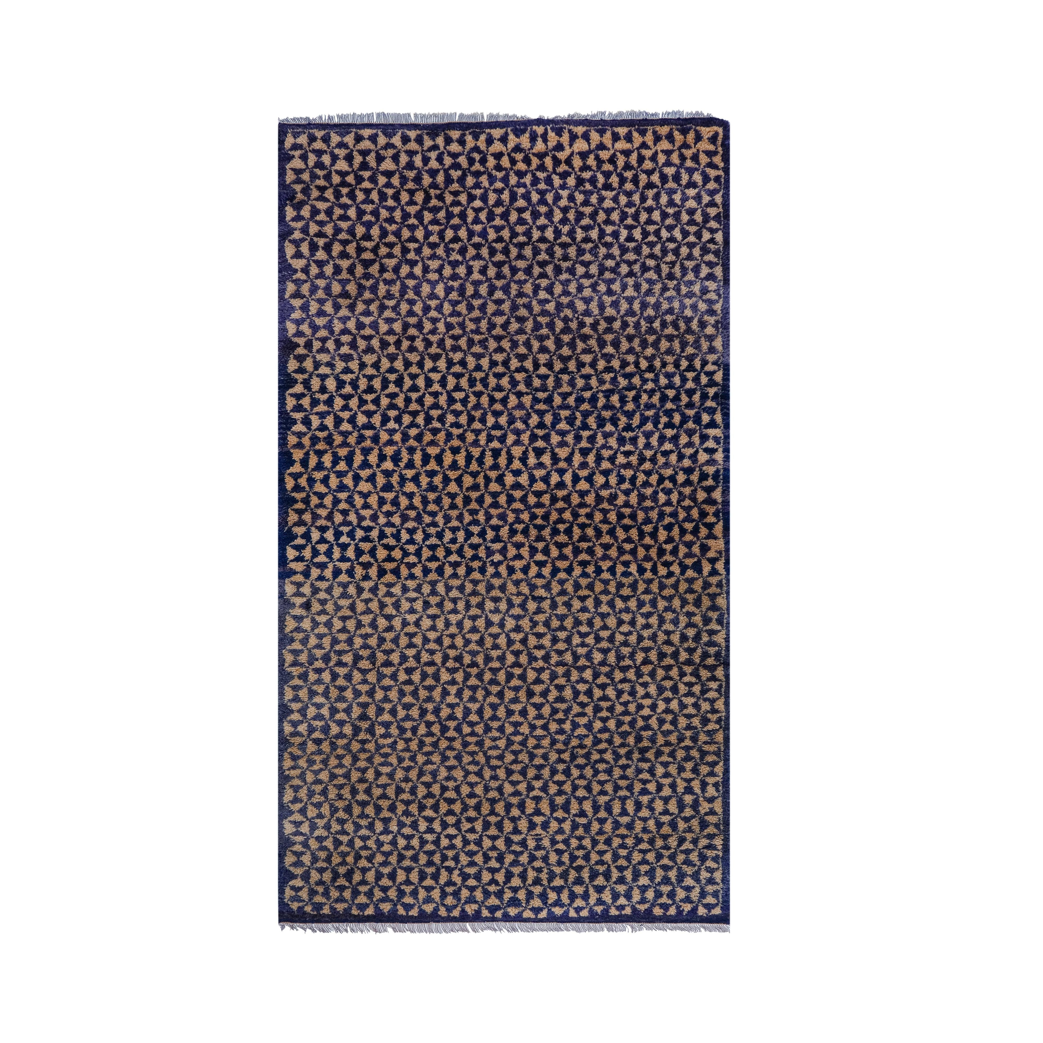 Vintage Turkish Tulu Rug 3'6'' x 6'1''