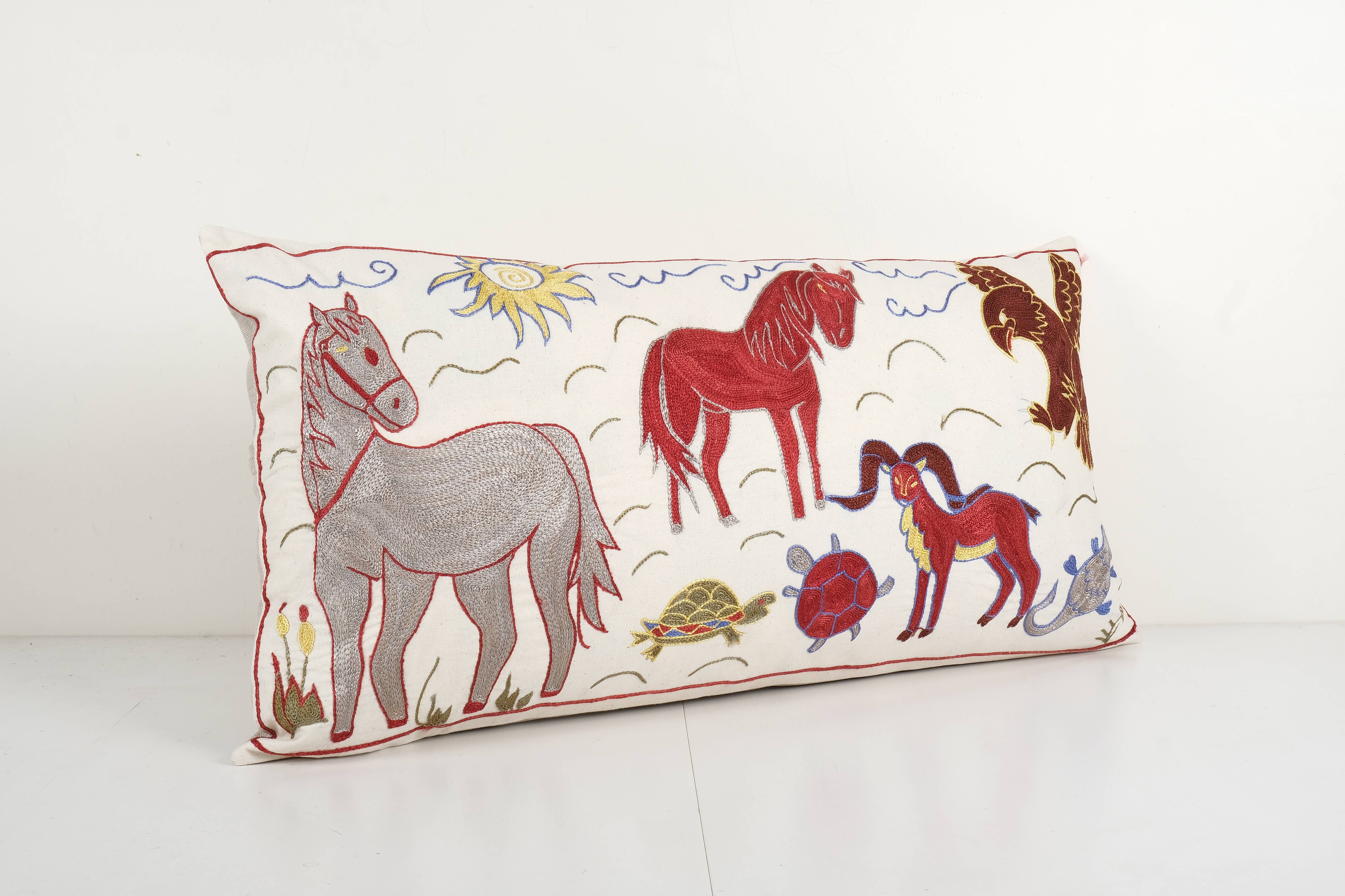 Suzani Bedding Pillow Cover | 18'' x 33''