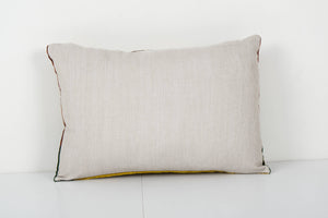 Tiger Silk Ikat Velvet Pillow Cover | 16'' x 24''