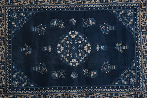 Vintage Turkish Rug 5'7'' x 8'2''