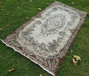 Vintage Turkish Anatolian Rug 3'10'' x 7'3''