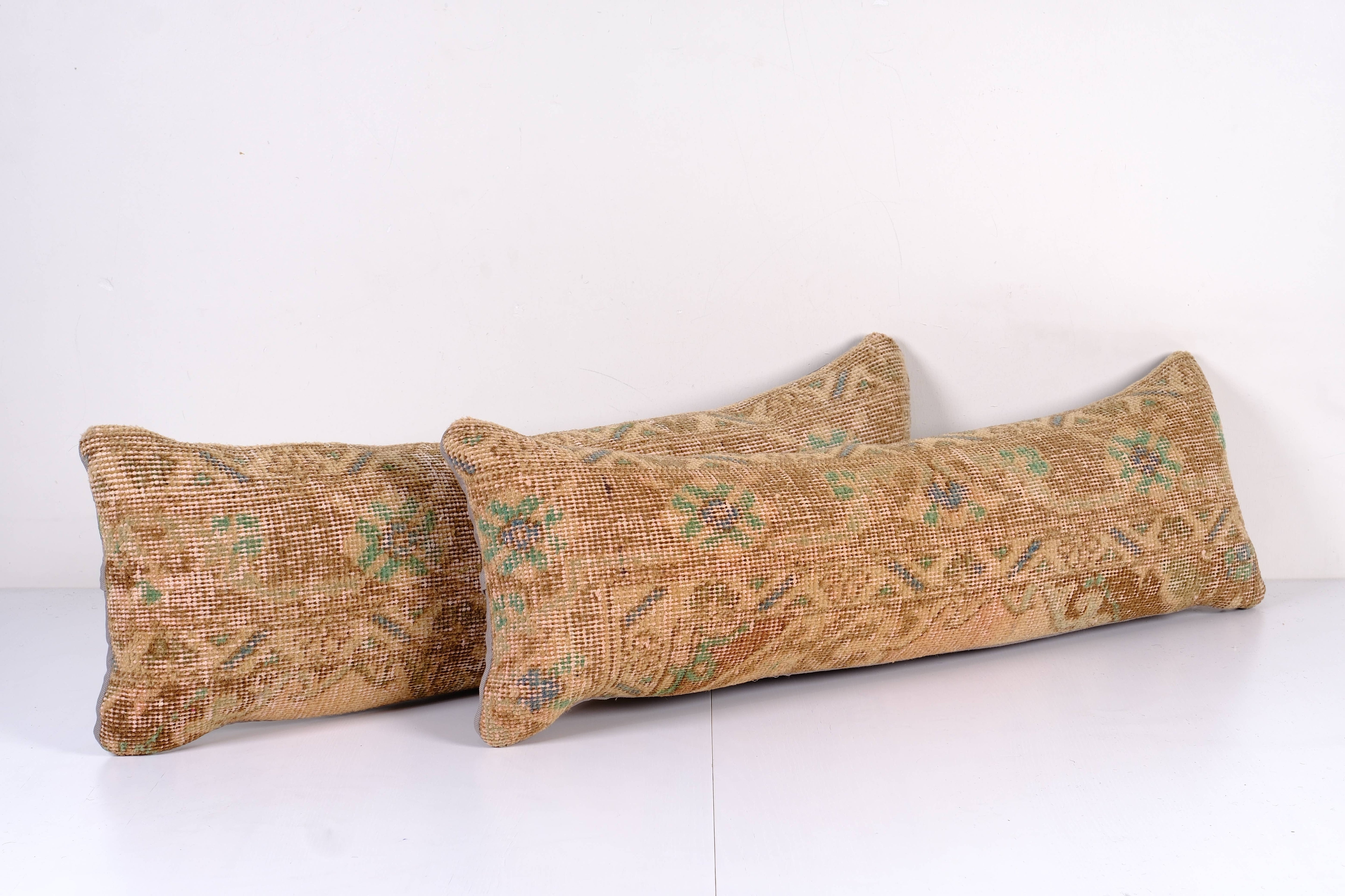 Rug Bedding Pillow Cover Set of 2 | 11'' x 35''