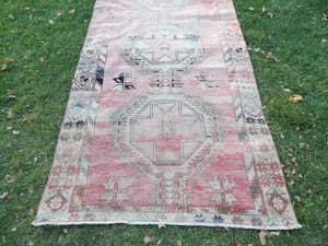 Vintage Oushak Runner 4'6'' x 11'11''