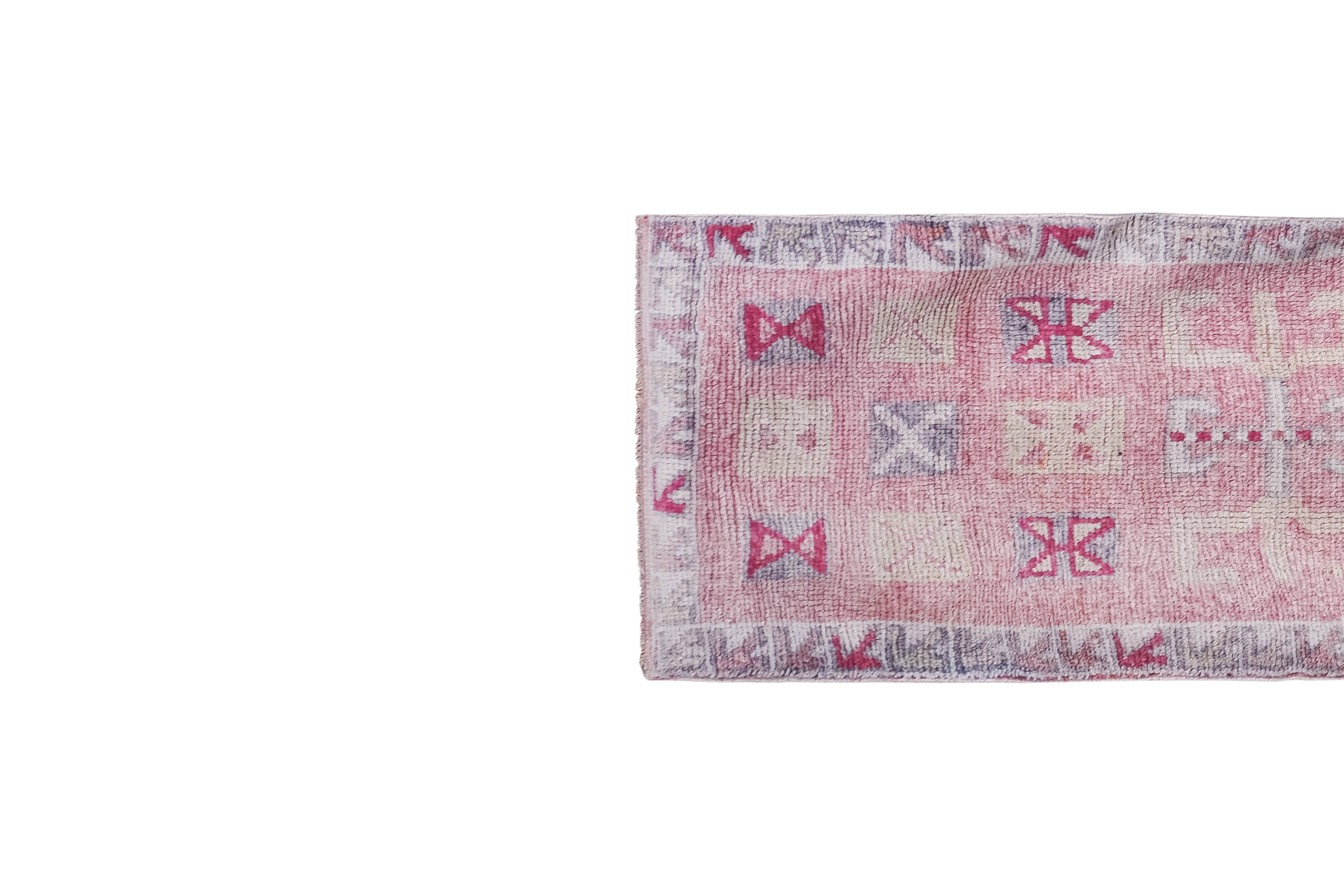 Vintage Herki Runner Rug 2'10'' x 9'9''