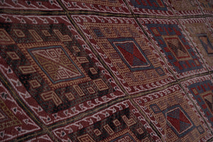Vintage Turkish Kilim Rug 5'3'' x 7'9''