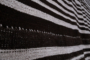 Vintage Turkish Kilim Rug 6'4'' x 7'6''