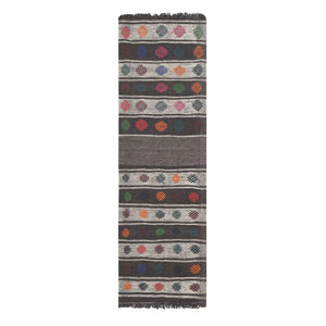 Vintage Turkish Kilim Runner 2'1'' x 6'6''