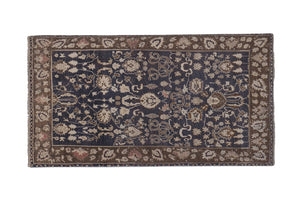 Vintage Turkish Karapinar Rug 4'3'' x 7'2''