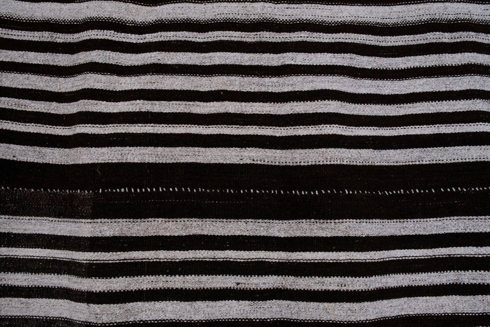 Vintage Turkish Kilim Rug 6'4'' x 7'6''