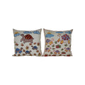 Turtle Suzani Pillow Cover | 18'' x 19''