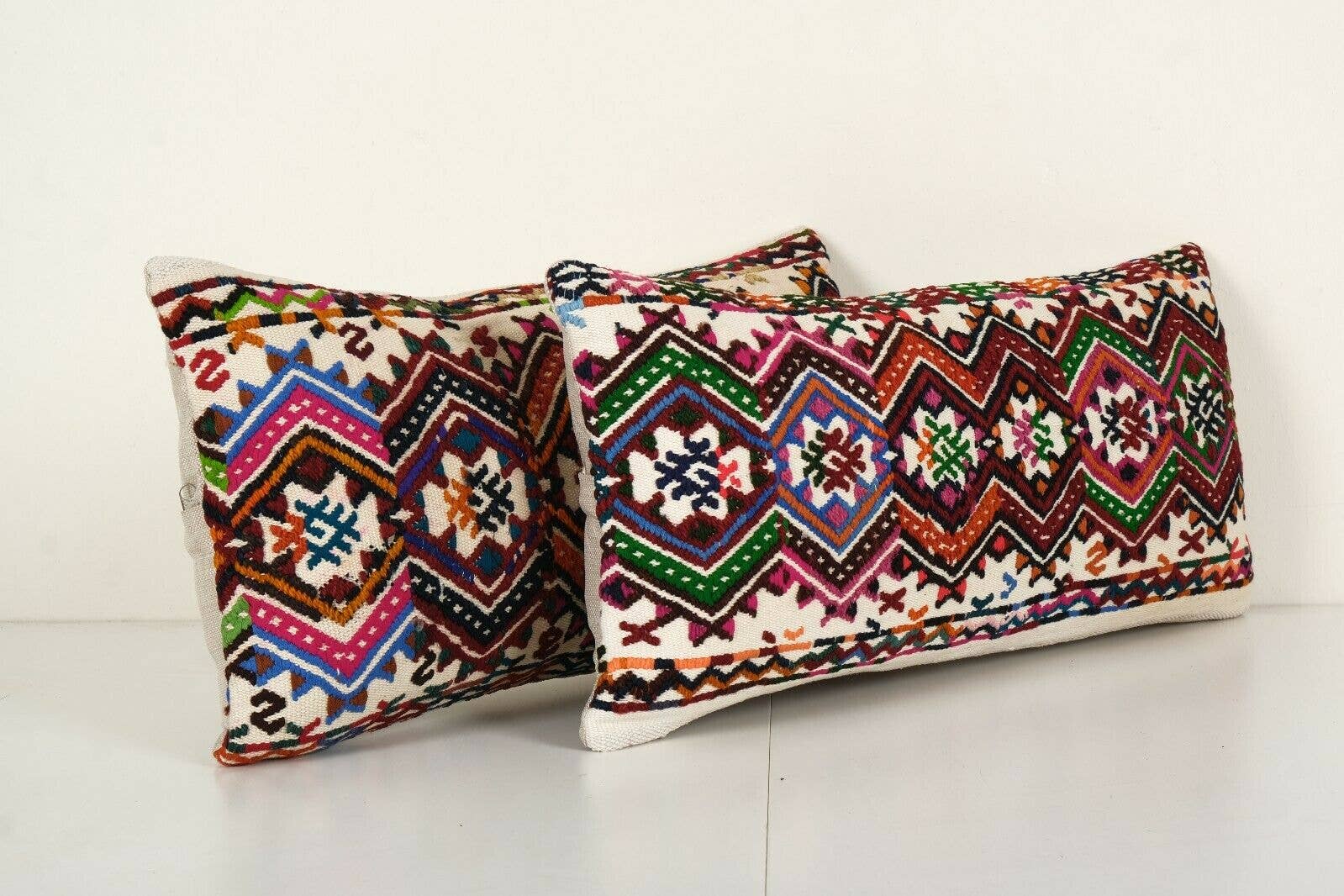 Kilim Pillow Cover Set of 2 | 12'' x 24''