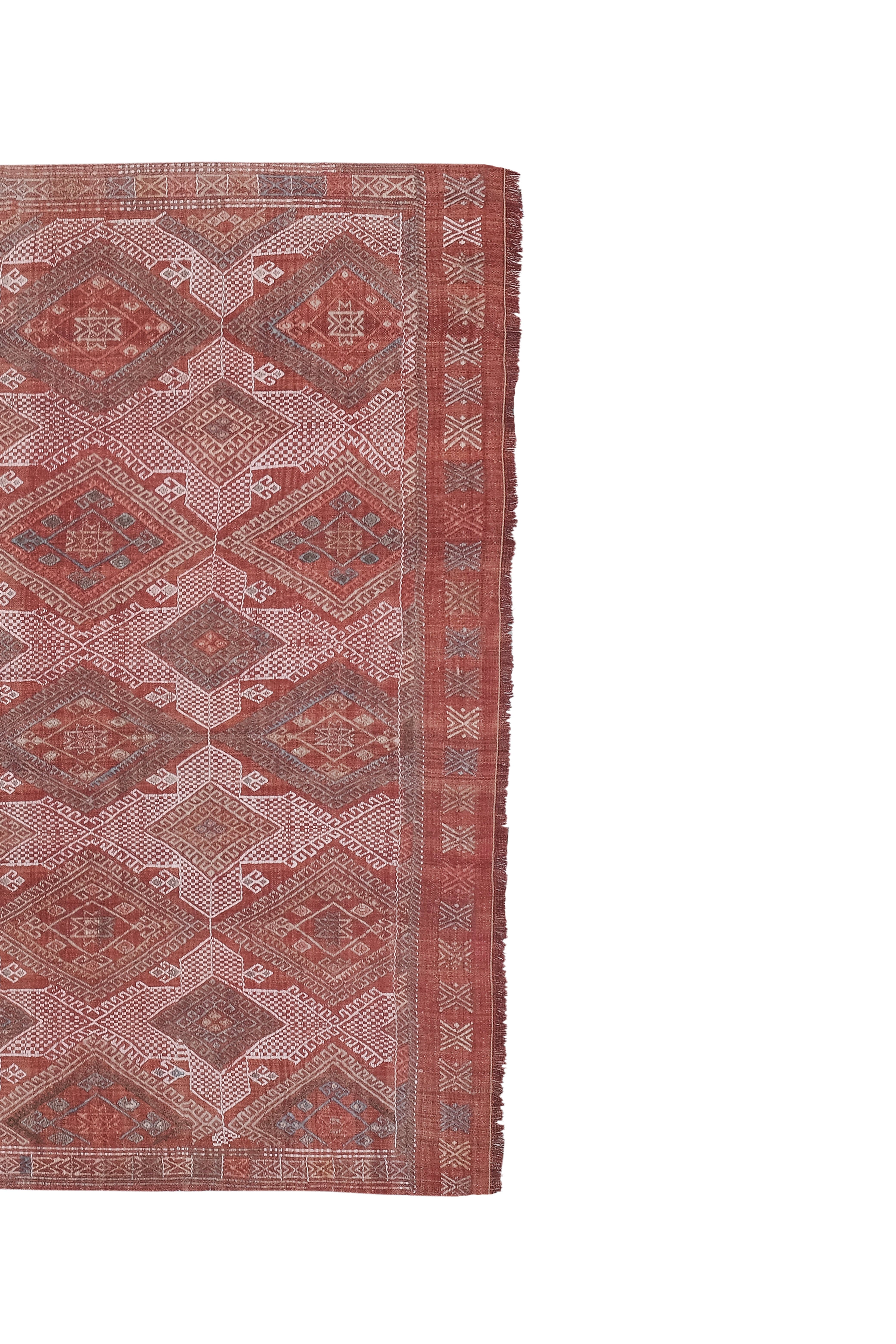 Vintage Turkish Rug 5' x 6'9''