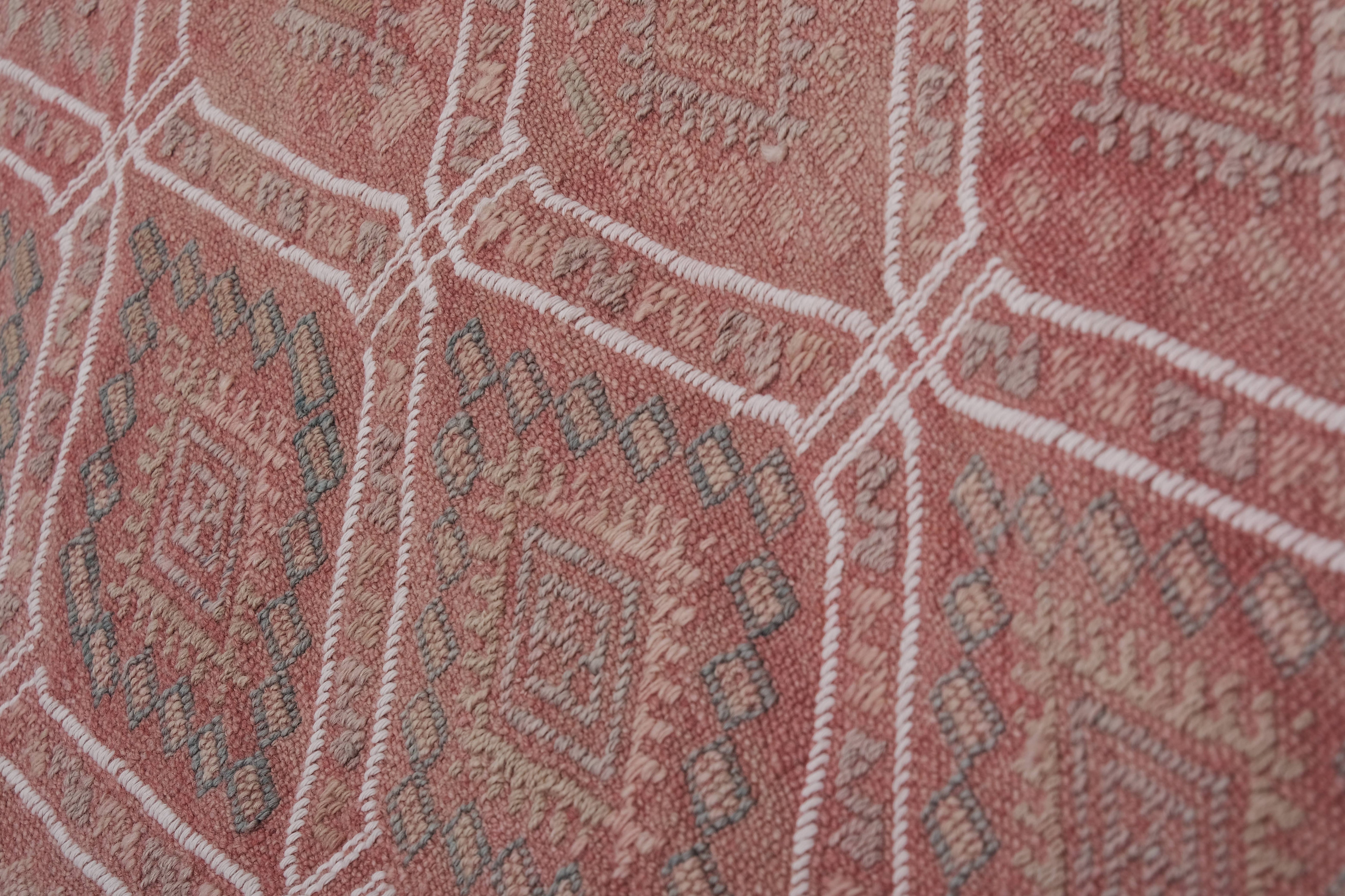 Vintage Turkish Kilim Runner 2'8'' x 9'6''