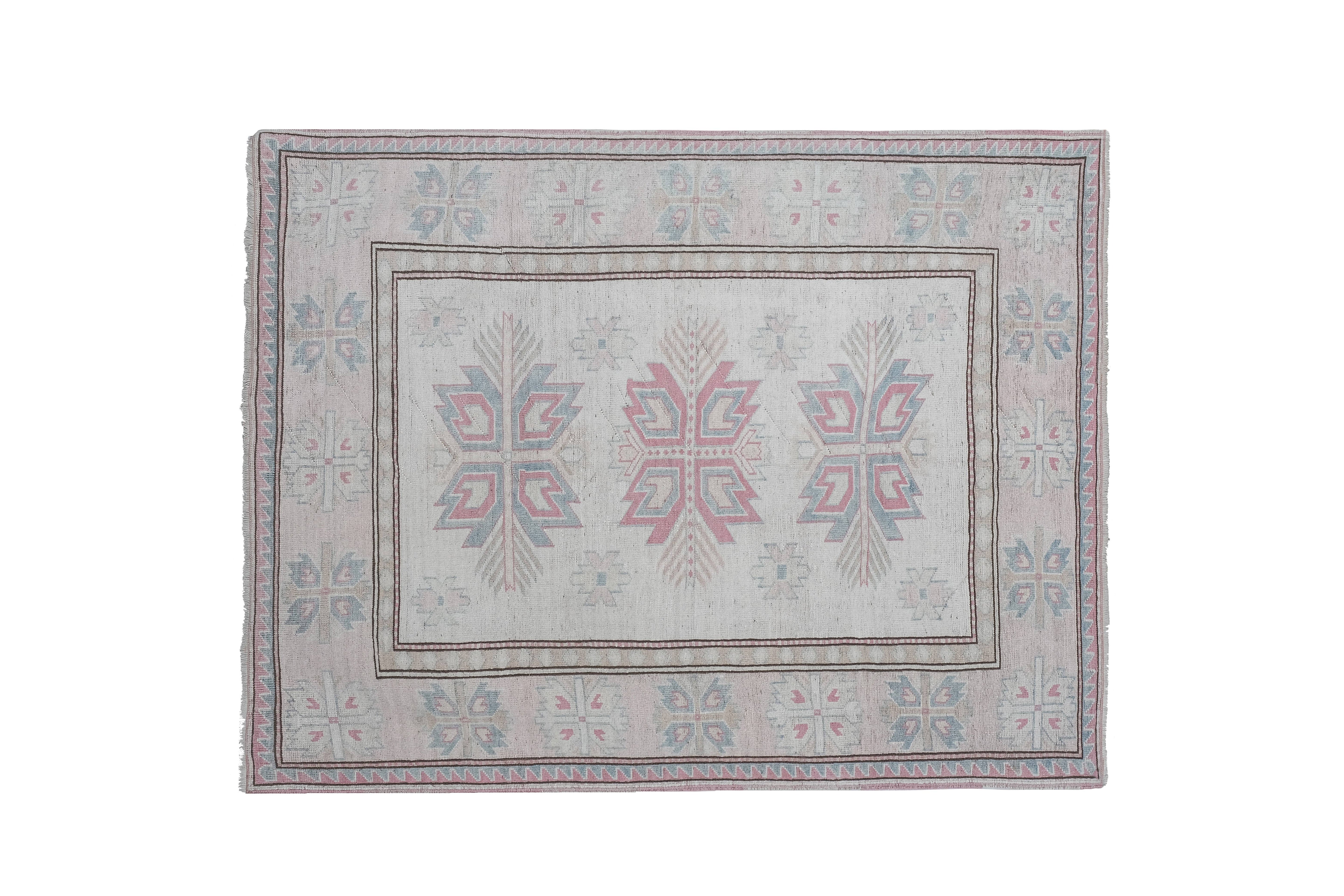 Vintage Oushak Rug 5'11'' x 7'3''