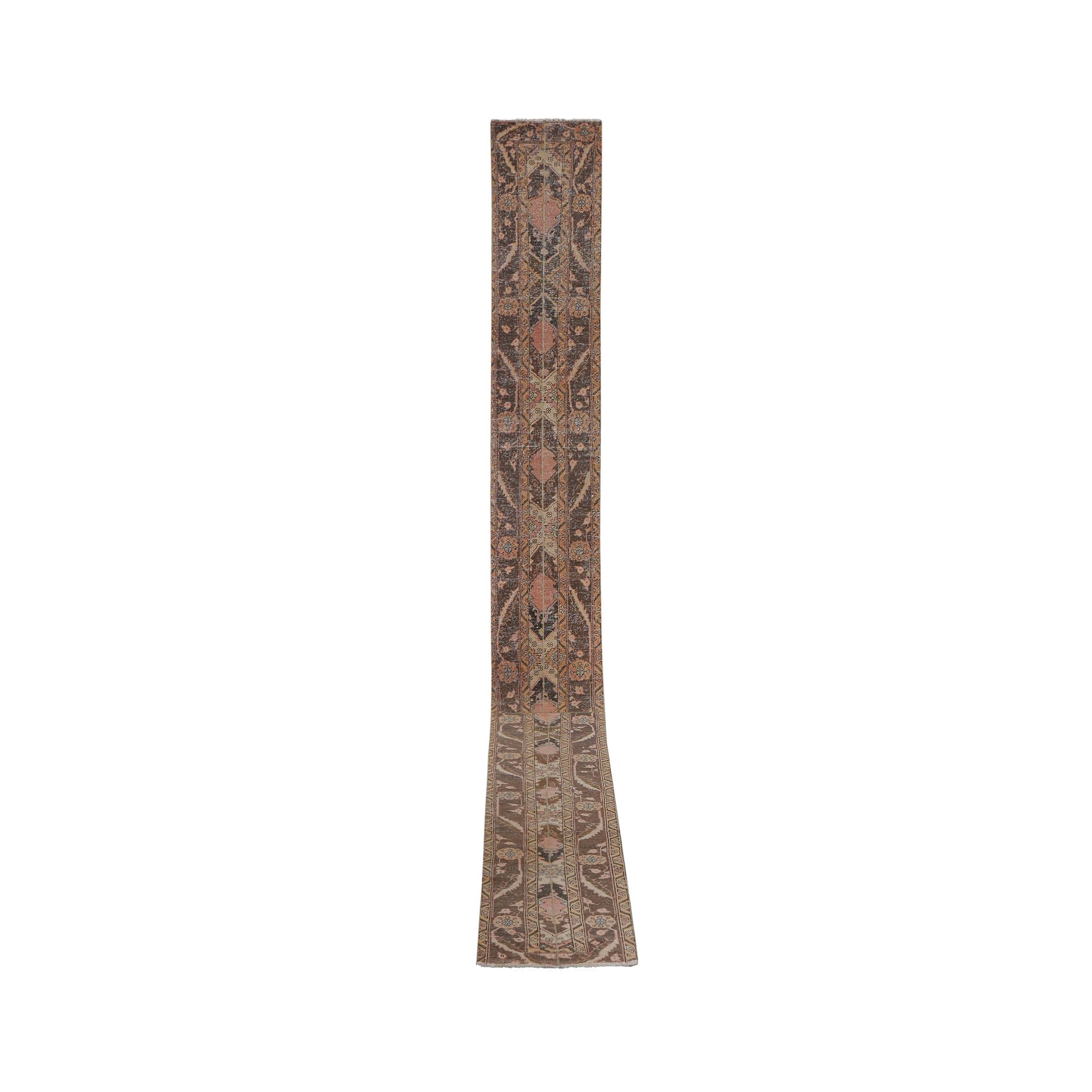 Vintage Oushak Runner 1'7'' x 20'8''