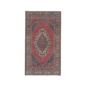 Vintage Oushak Rug 4'4'' x 7'9''