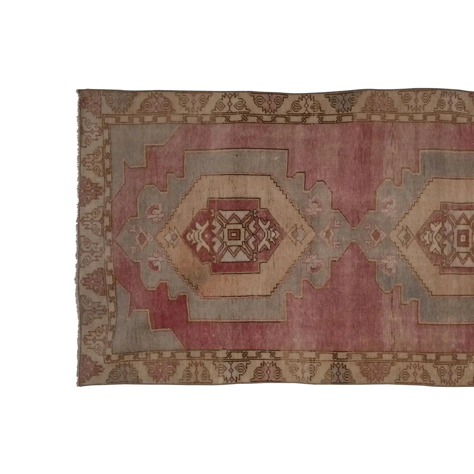 Vintage Oushak Rug 4'7'' x 12'1''