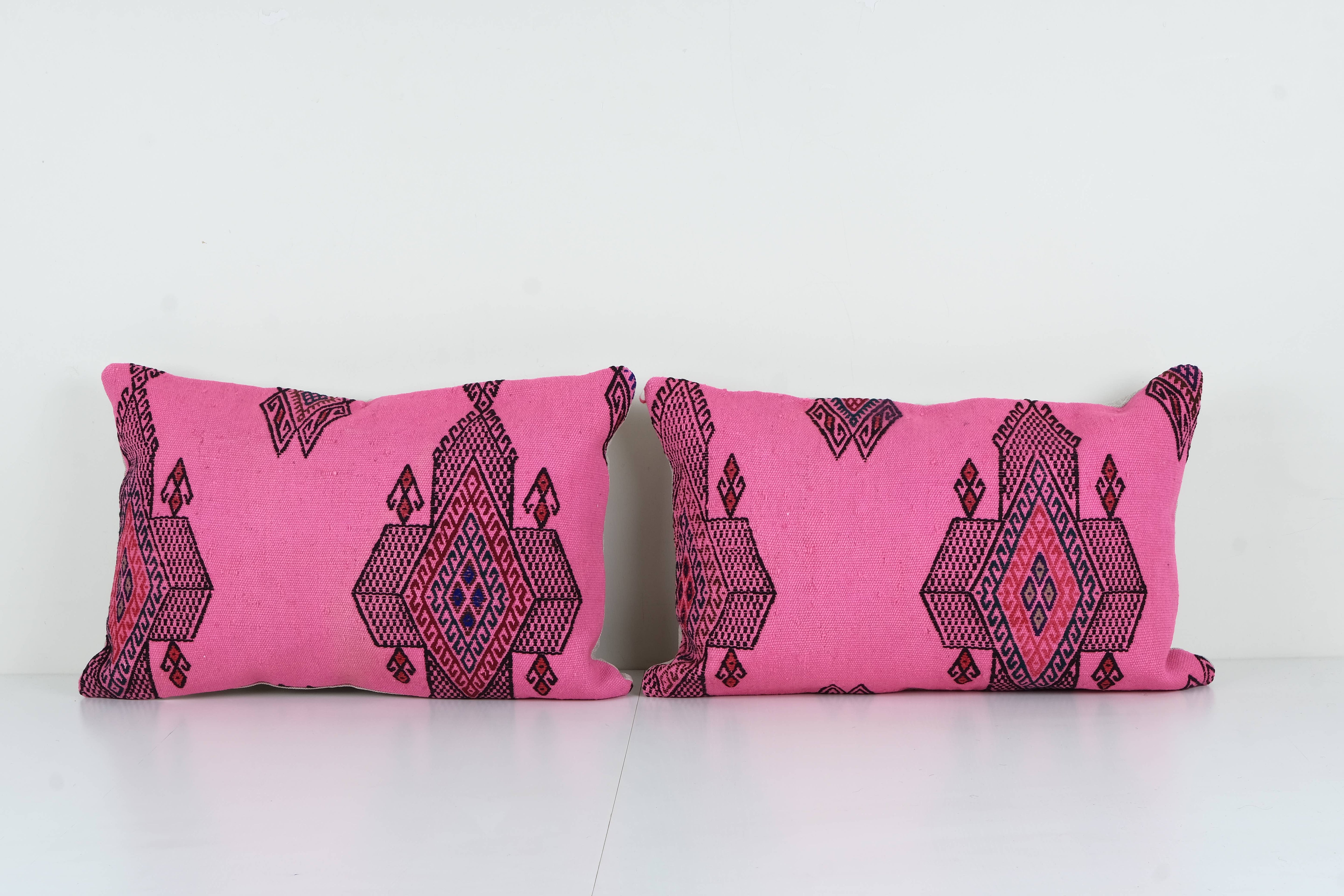Kilim Pillow Cover Set of 2 | 16'' x 24''