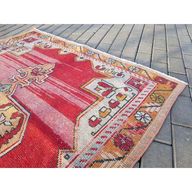 Vintage Turkish Rug 4'8'' x 8'11''