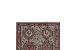 Vintage Soumac Kilim Rug 4' x 6'5''