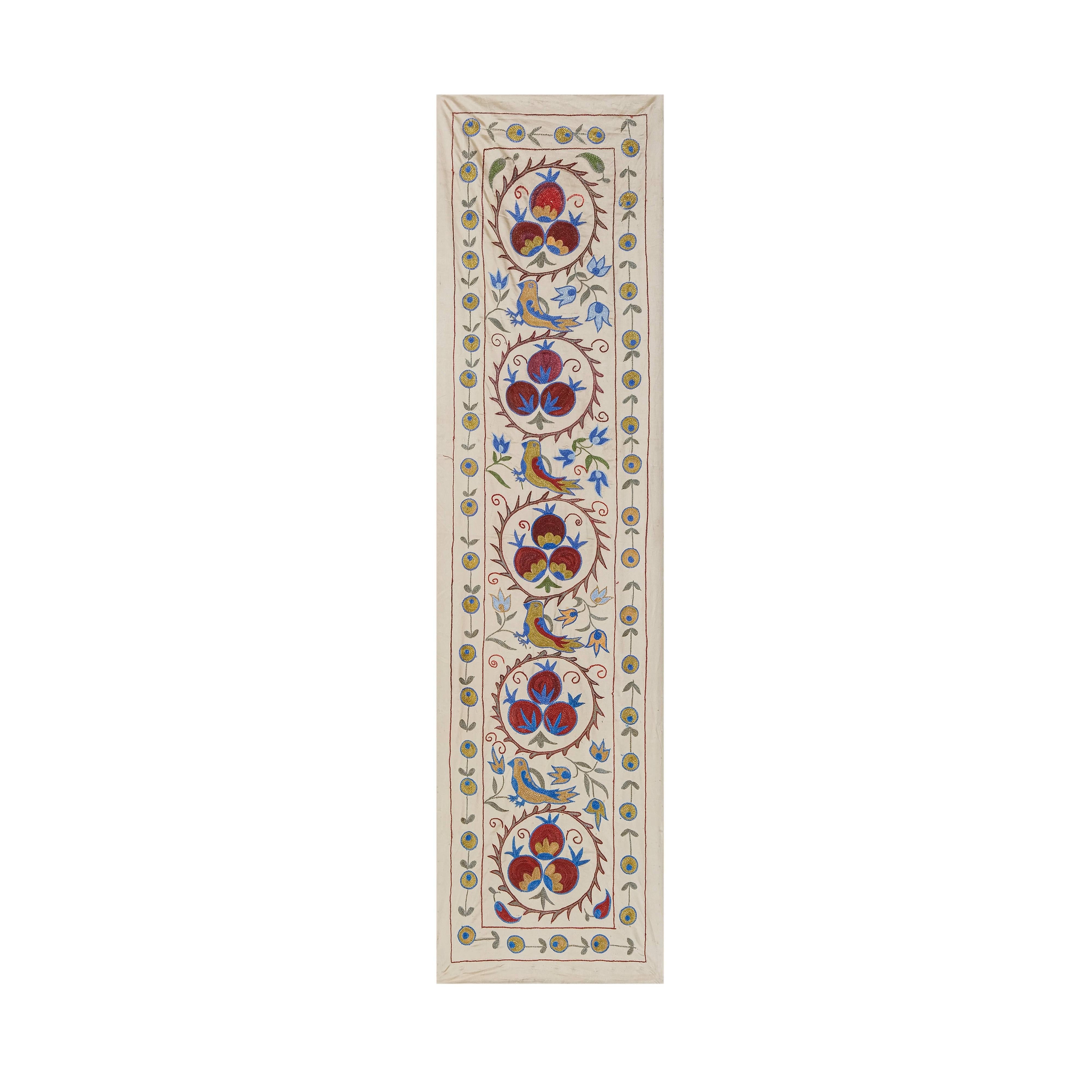 Bird Suzani Table Runner | 1'9'' x 6'2''