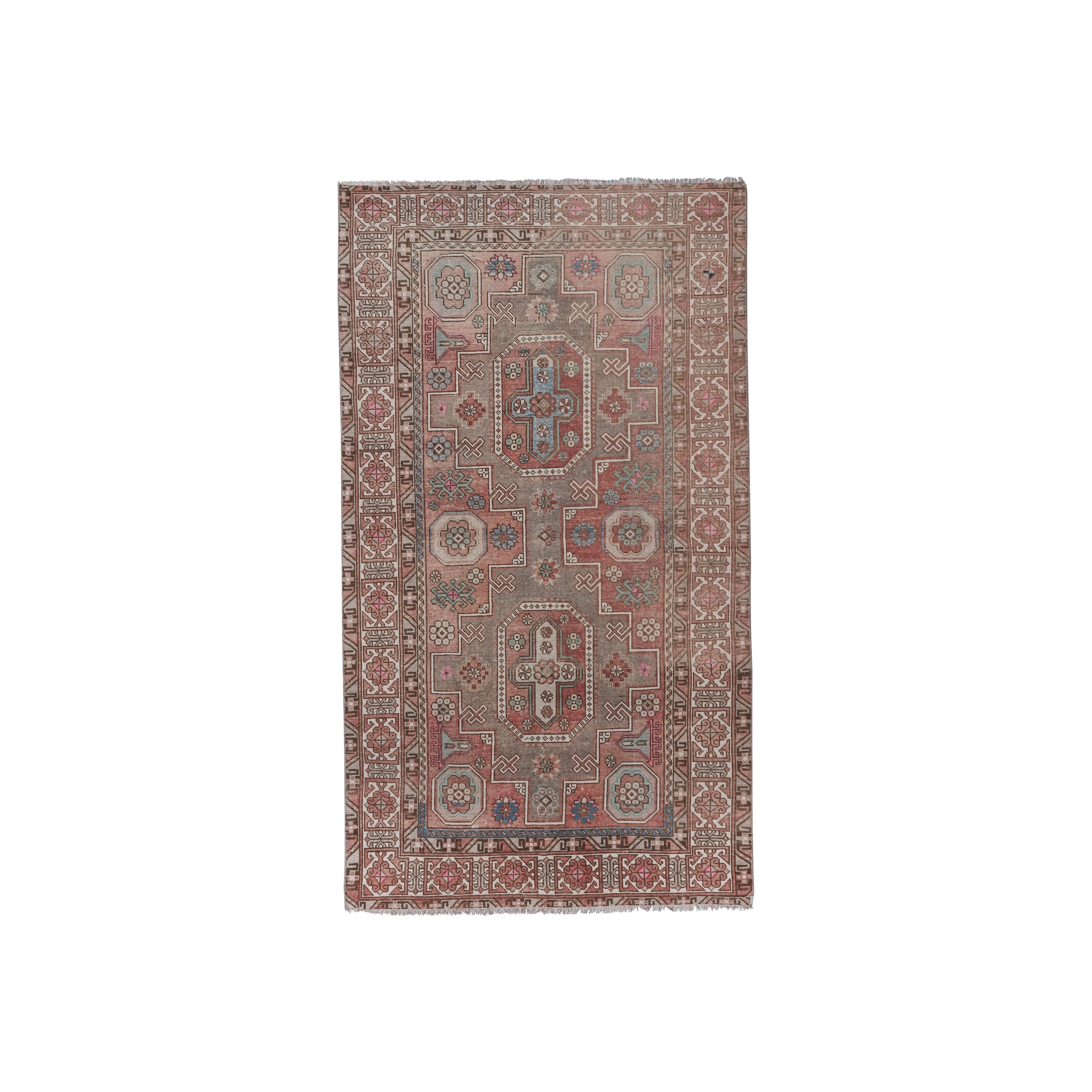 Vintage Caucasian Rug 4'6'' x 8'1''