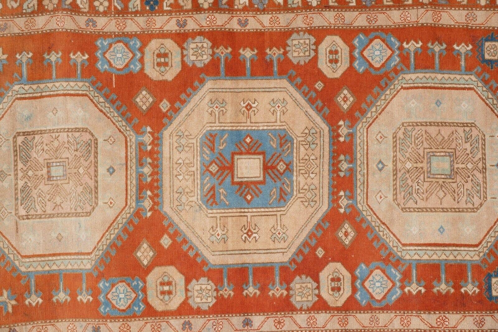 Vintage Caucasian Rug 4'1'' x 7'2''