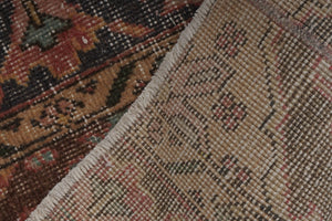 Vintage Turkish Karapinar Runner Rug 1'8'' x 17'2''