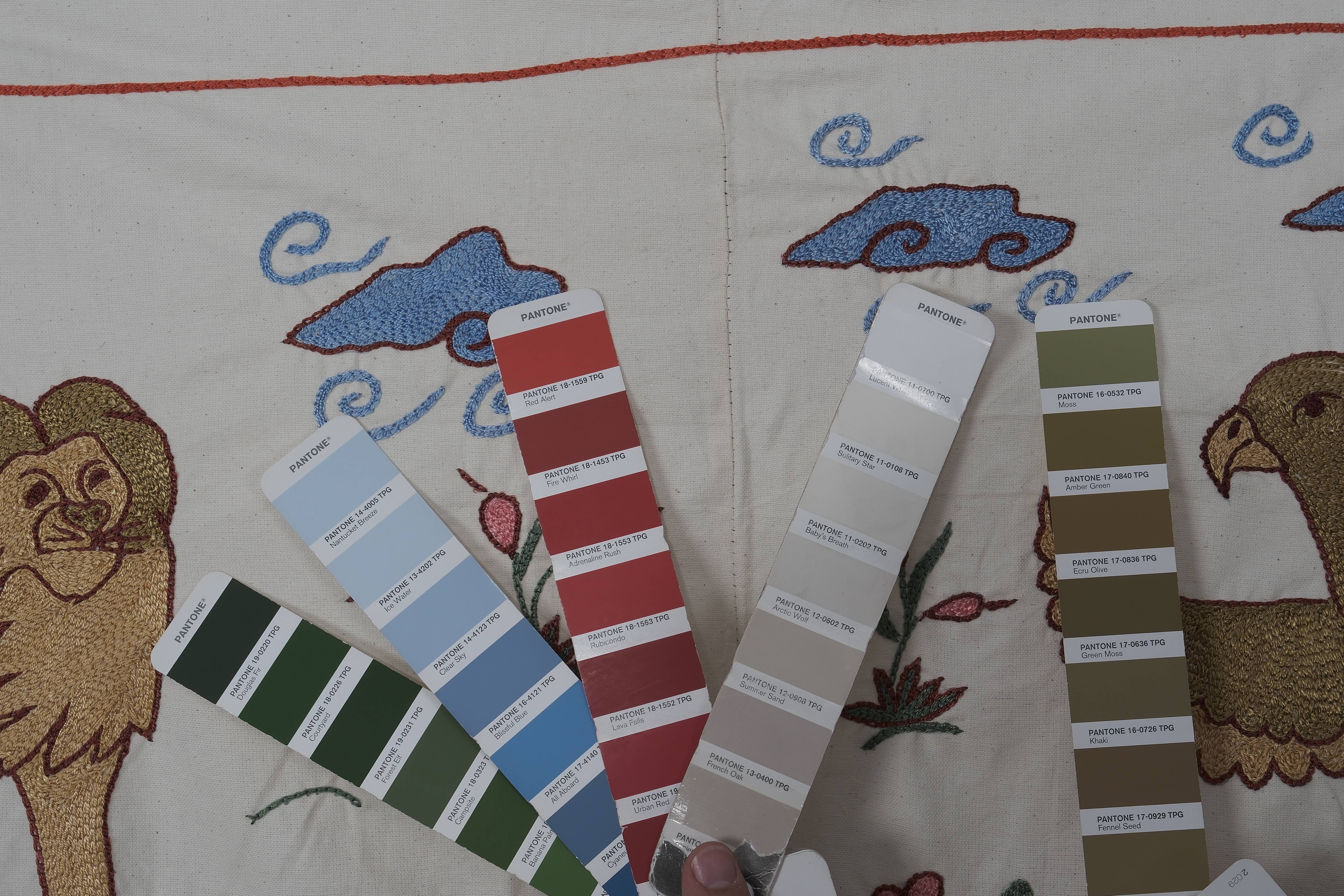 Suzani Wall Hanging & Tablecloth | 33'' x 38''