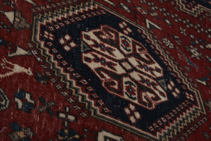 Vintage Turkish Runner Rug 2'7'' x 9'6''