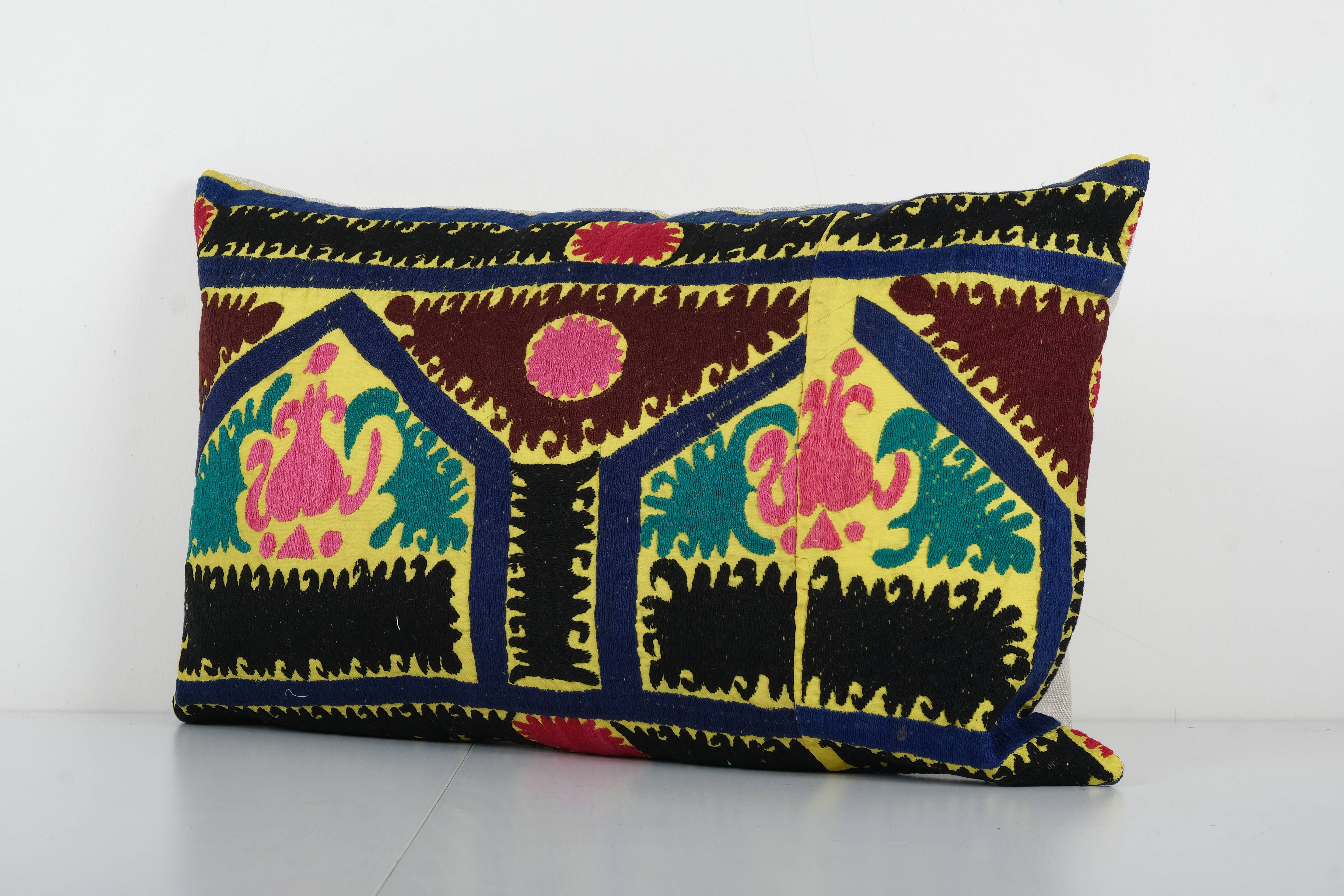 Suzani Bedding Pillow Cover | 16'' x 28''