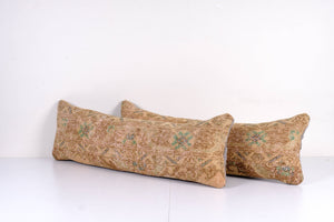 Rug Bedding Pillow Cover Set of 2 | 11'' x 35''