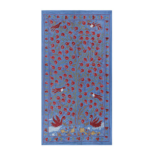 Silk Suzani Table Runner | 3'6'' x 6'3''