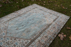 Vintage Oushak Rug 6'1'' x 8'8''