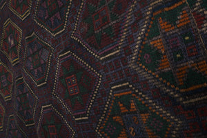 Vintage Turkish Kilim Rug 7'5'' x 9'6''
