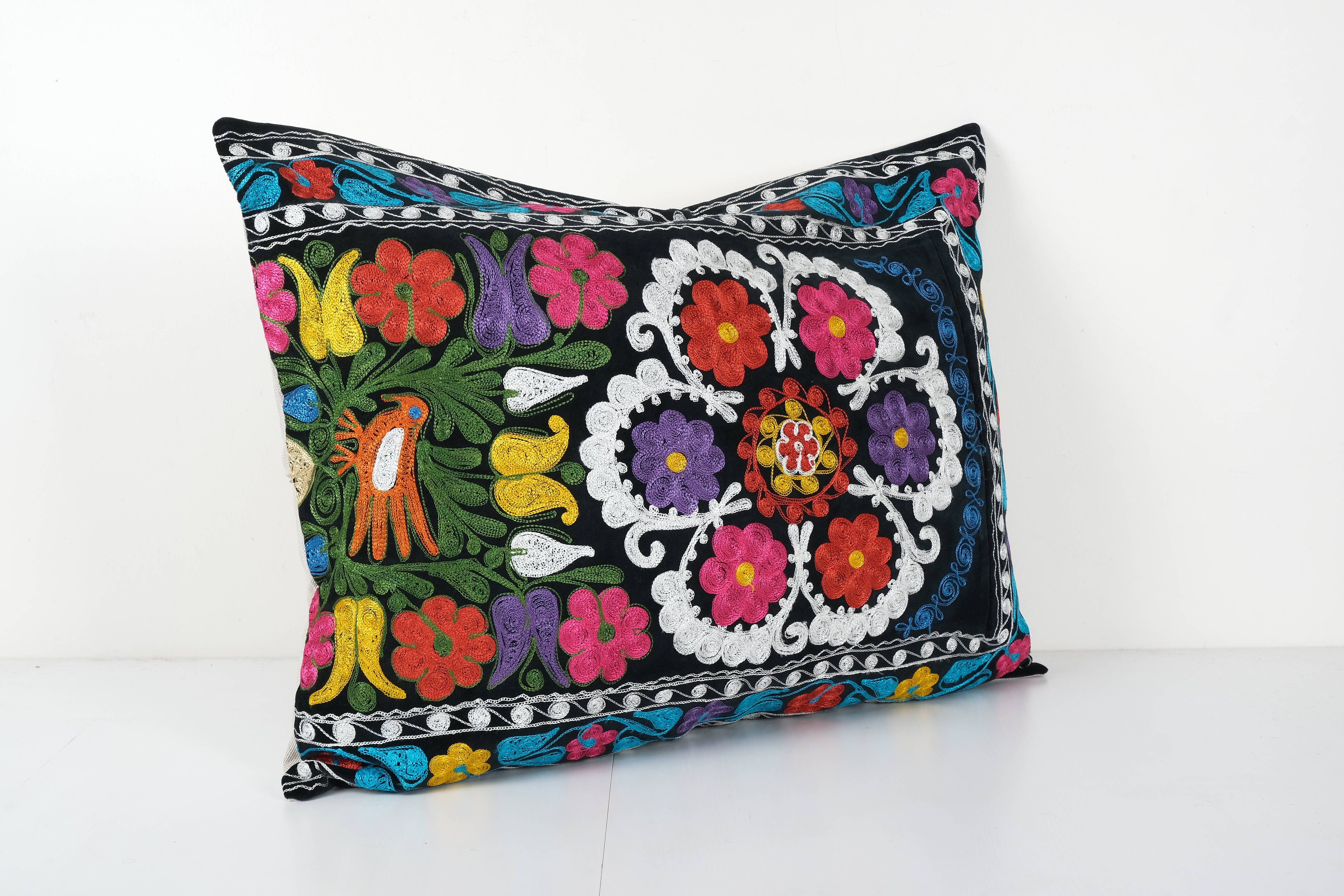 Suzani Bedding Pillow Cover | 24'' x 30''