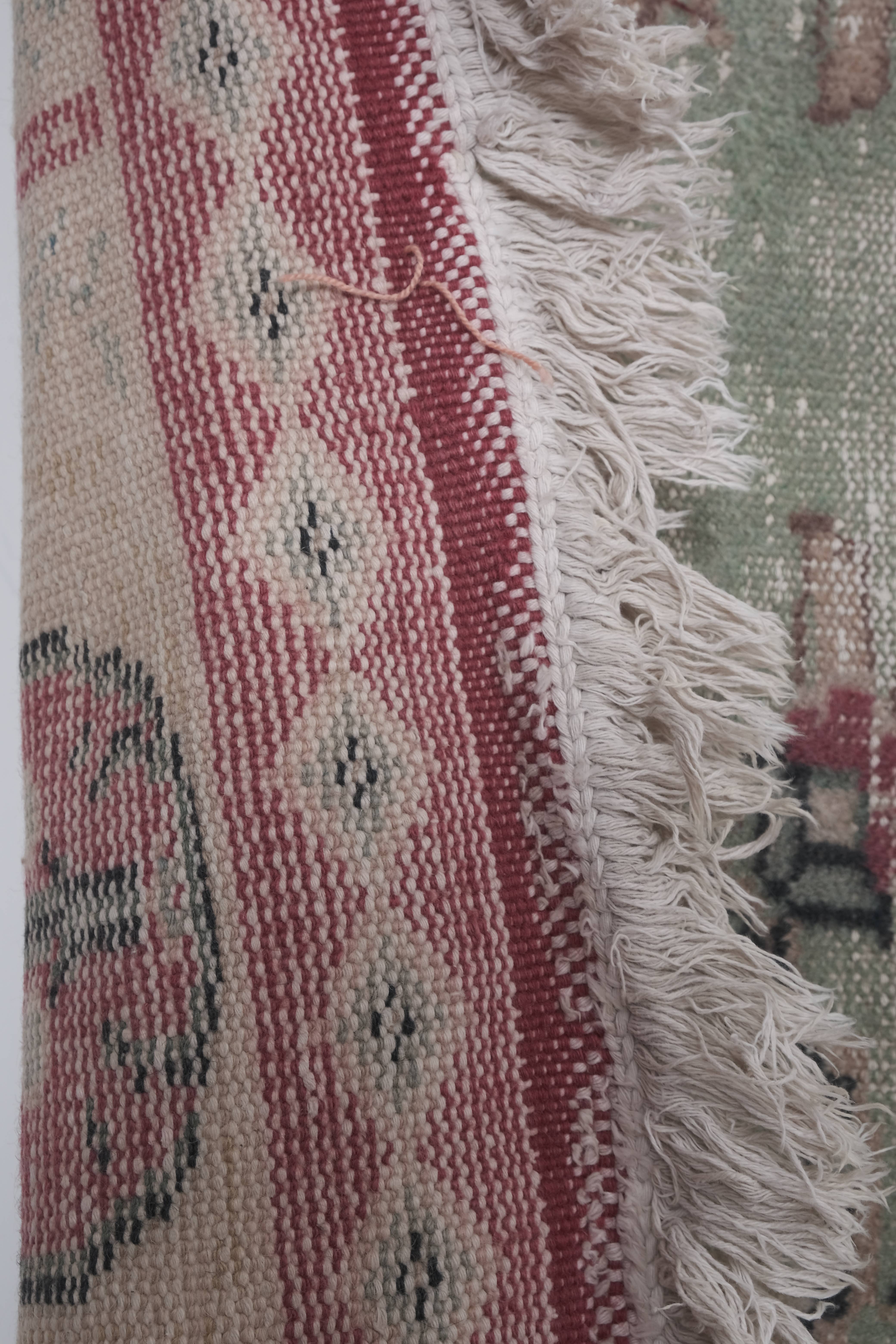 Vintage Oushak Rug 6'2'' x 9'6''