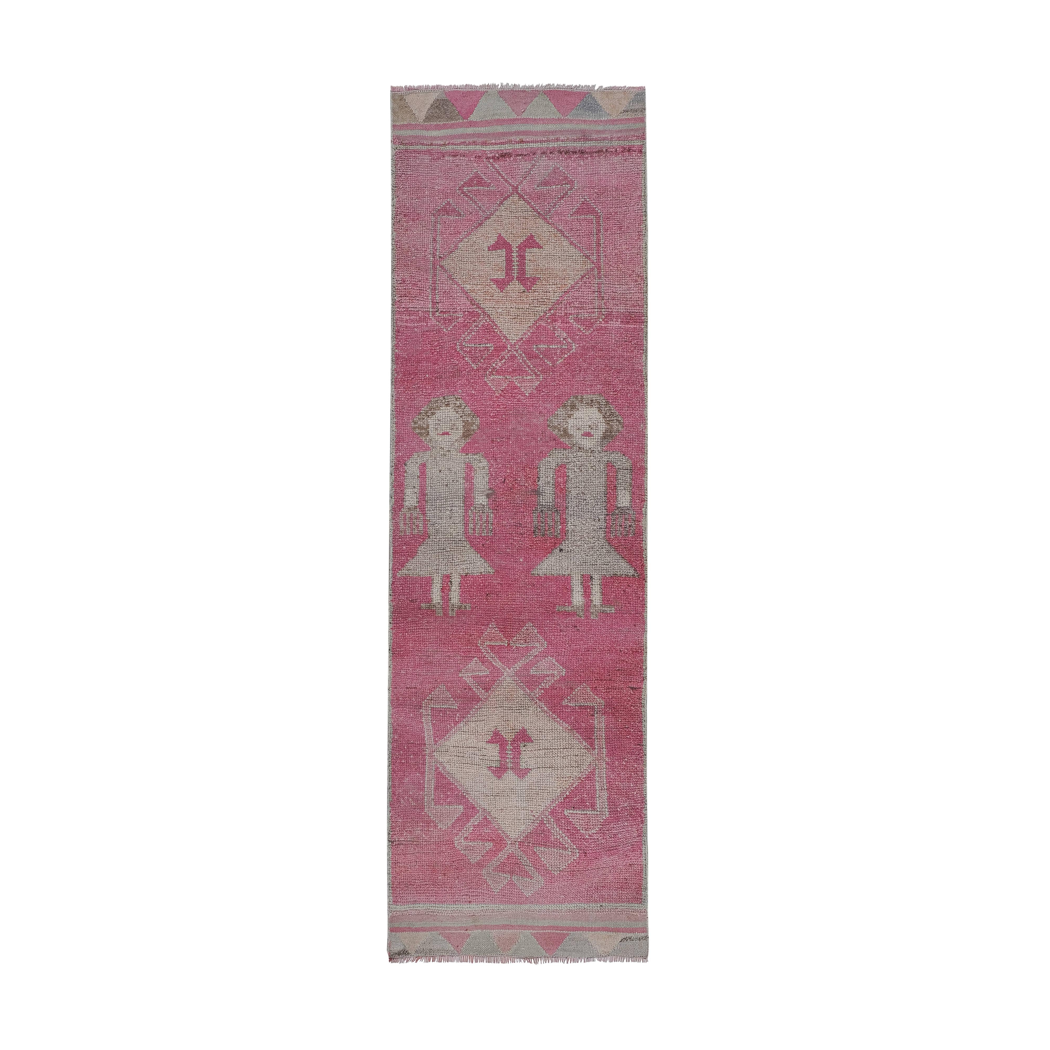 Vintage Turkish Runner 3'2'' x 10'5''
