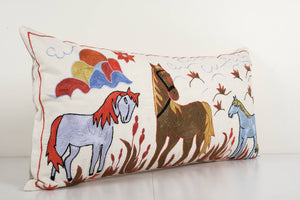 Suzani Bedding Pillow Cover | 18'' x 34''