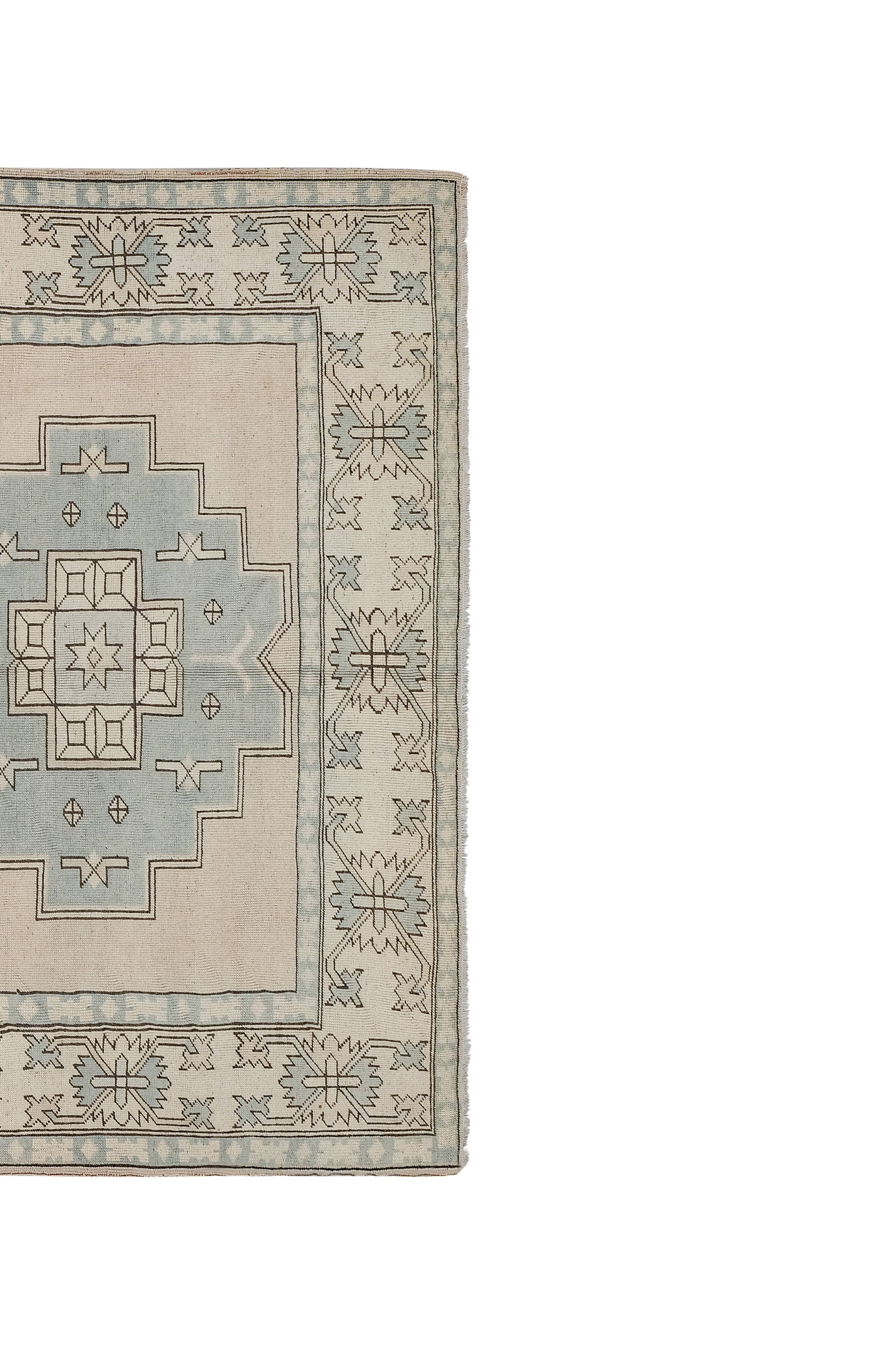 Vintage Turkish Anatolian Rug 6'11'' x 10'6''