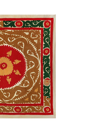 Suzani Wall Hanging & Bedspread | 4'9'' x 5'2''