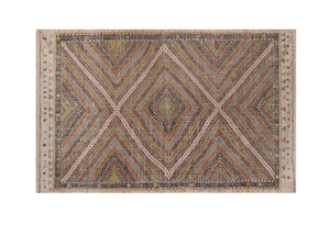 Vintage Turkish Kilim Rug 6'8'' x 10'4''