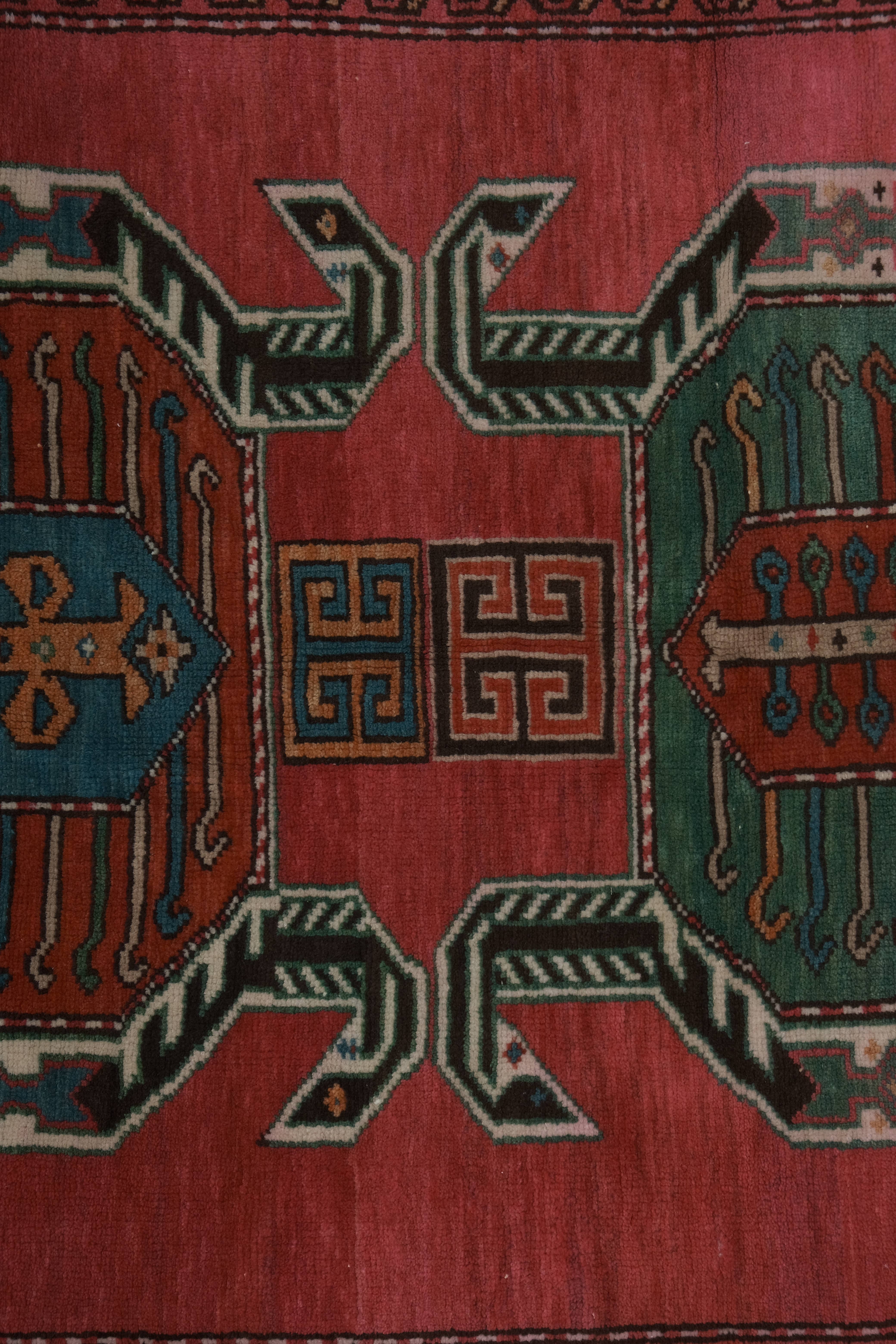 Vintage Turkish Rug 3'11'' x 6'6''