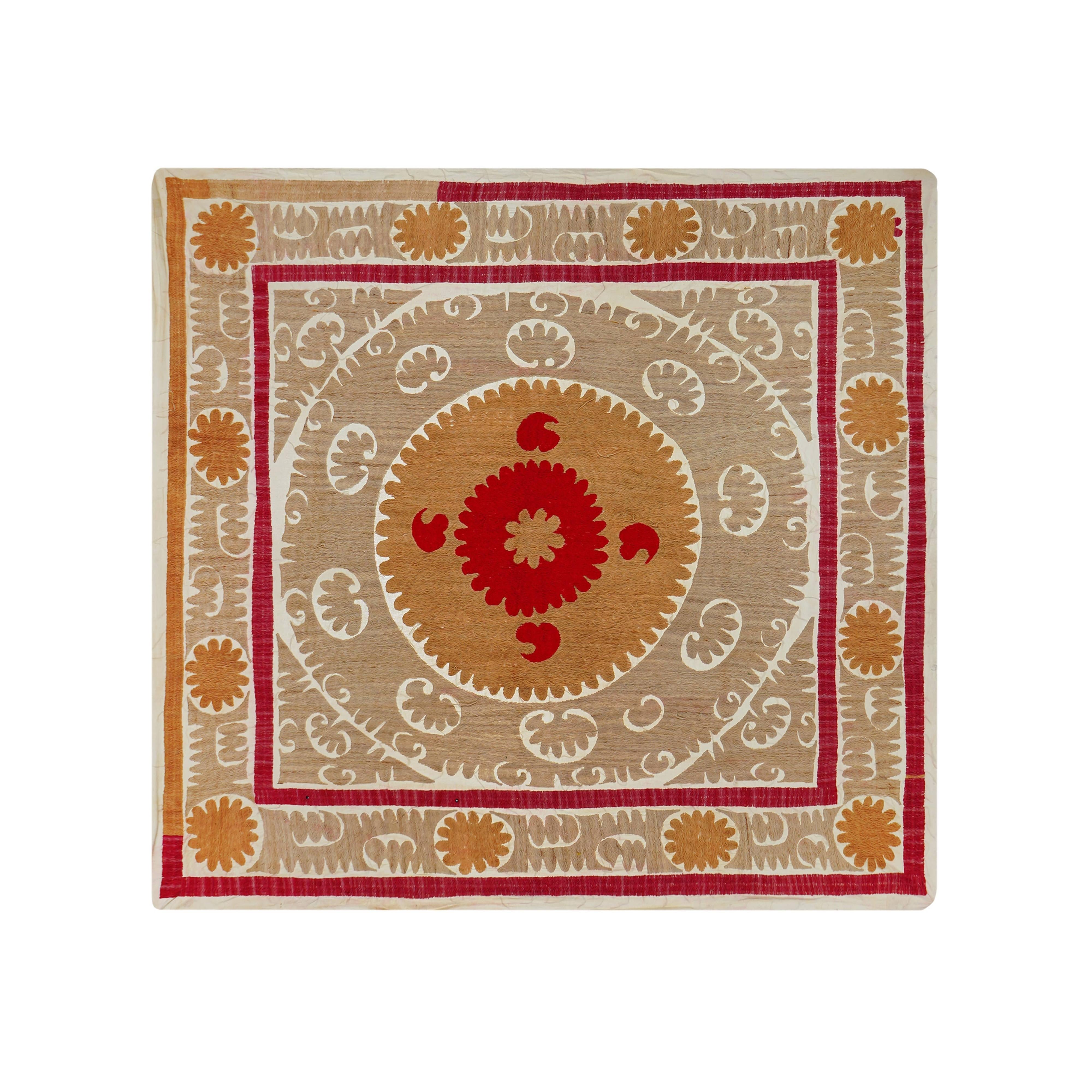 Suzani Wall Hanging & Tablecloth | 49'' x 50''