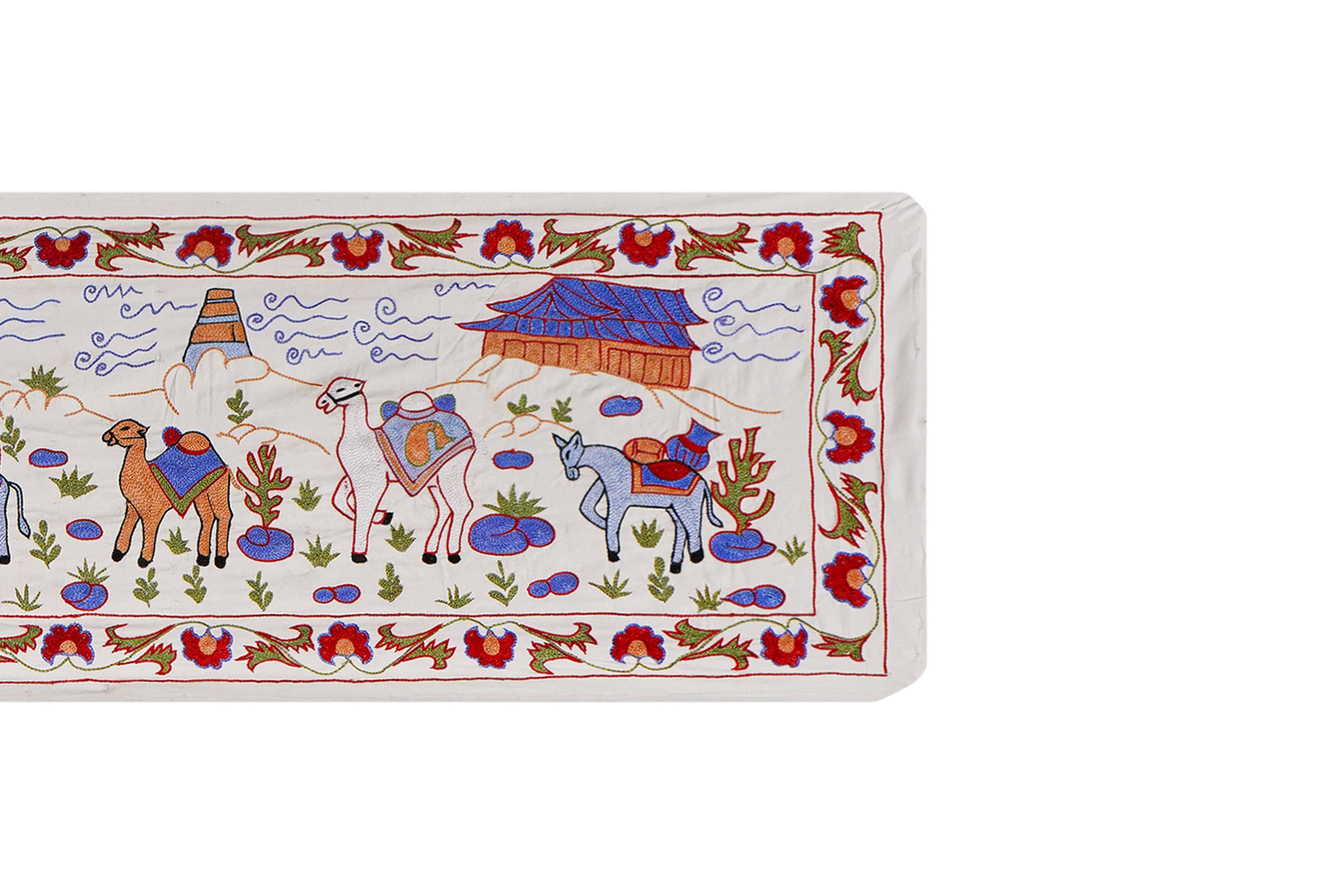 Camel Suzani Runner | 1'8'' x 6'
