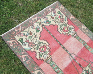 Vintage Oushak Rug 3'5'' x 5'4''