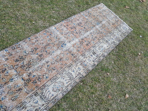 Vintage Turkish Runner Rug 2'3'' x 7'7''