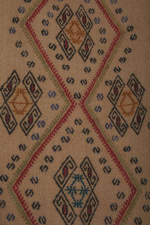 Vintage Turkish Kilim Runner 1'8'' x 14'11''
